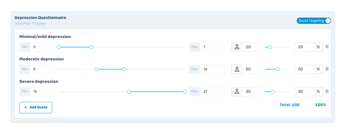 Clinical Scales Interface